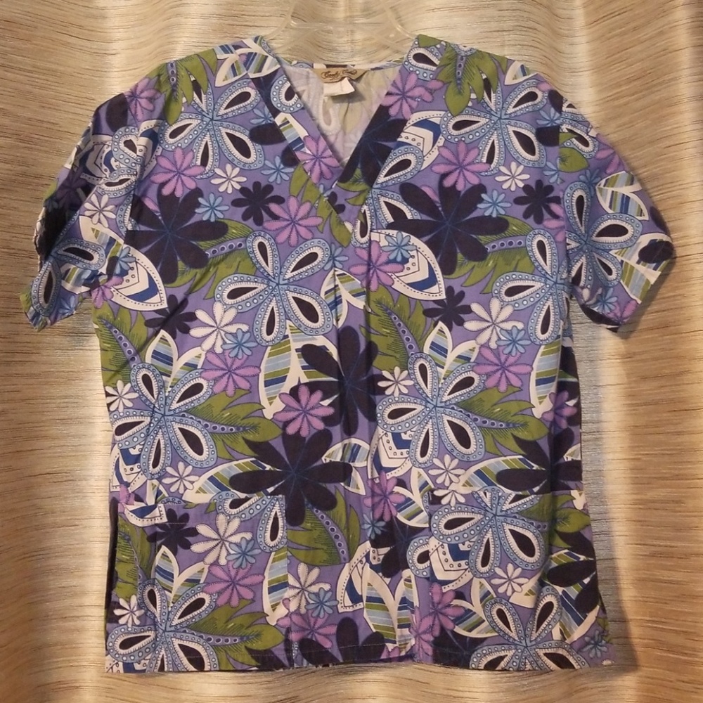 Comfy Cotton scrub top
